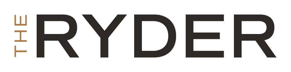 The Ryder logo is displayed in black and gold colors.